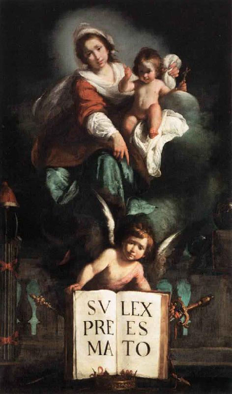 Bernardo Strozzi The Madonna of Justice oil painting picture